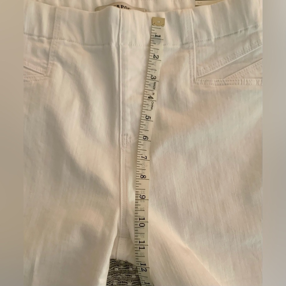 Liverpool Echo White Pull On Jeans NWT - Size 6 - Picture 6 of 7